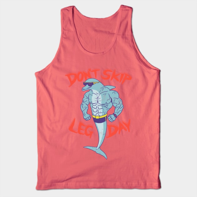 Leg Day Tank Top by Hillary White Rabbit